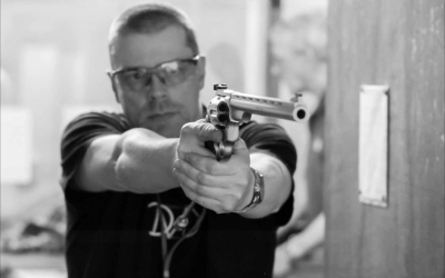 Loading and Firing the Alfa .357 Nitro Muzzle Loading Revolver